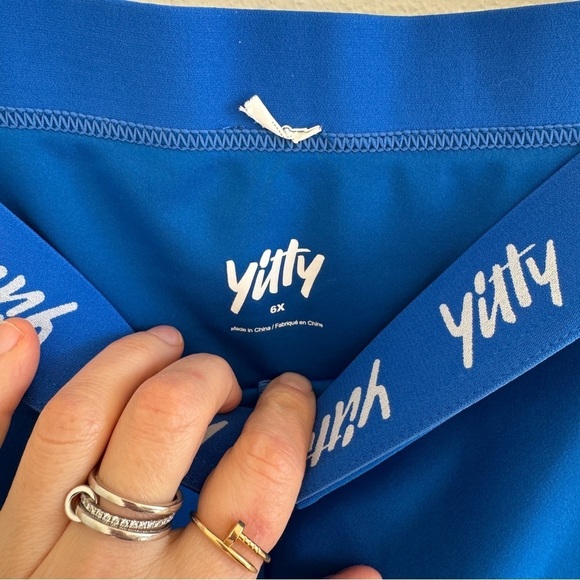 Yitty x Fabletics Major Label High Waist Legging 6X Blue - Picture 6 of 7